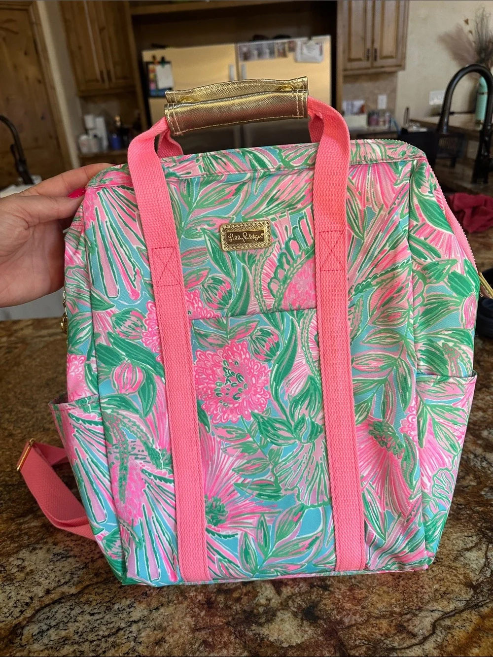 Lilly Pulitzer Insulated Backpack/Tote